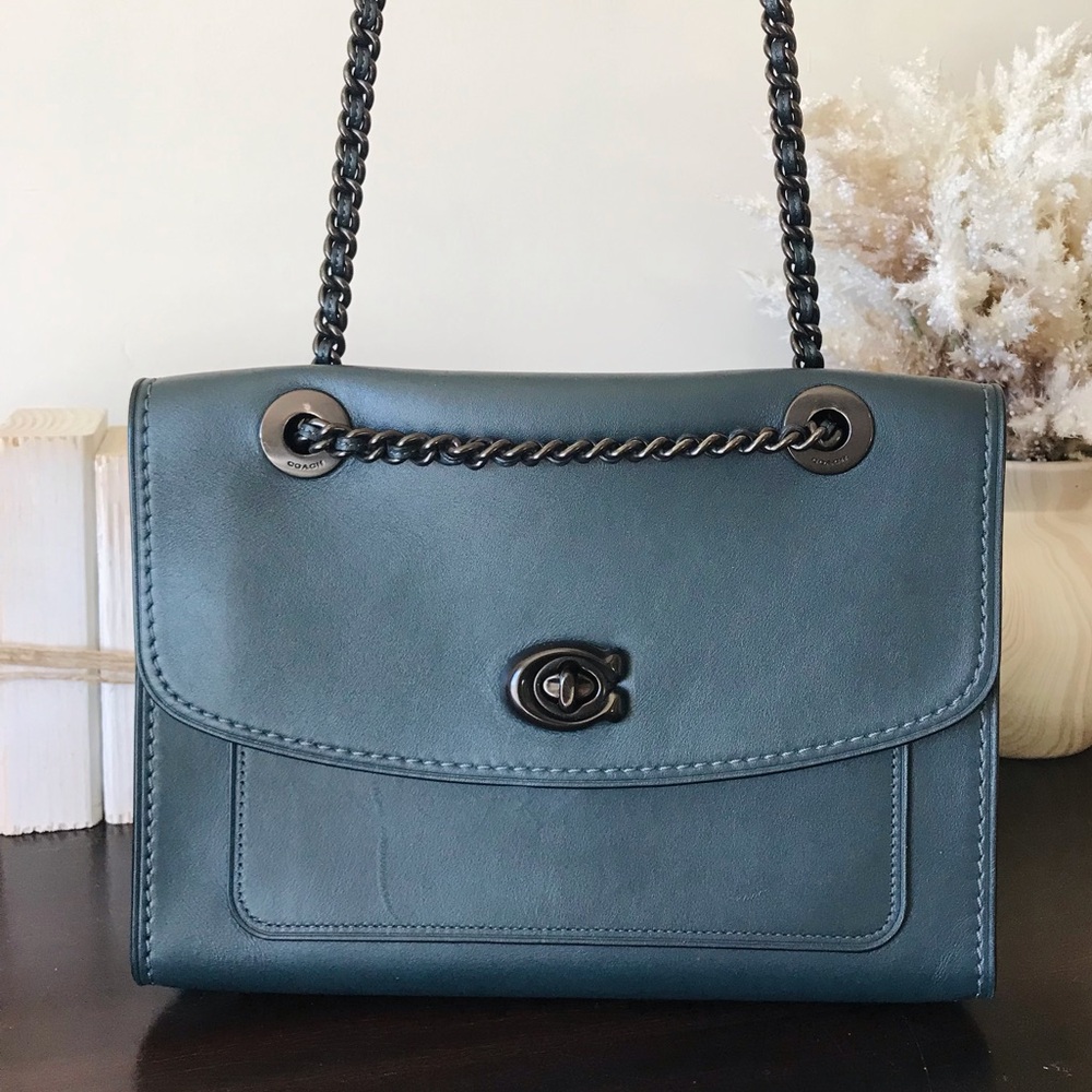 Coach Dark Pine Green Crossbody Bag - Picture 4 of 16